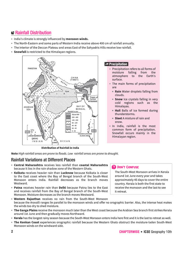 ICSE Geography Class 10 Question Bank for Exam 2027 | 26 Years Chapterwise & Topicwise PYQs (2026–2001) with Detailed Step-by-Step Answers, Examiner's Comments, Smart Tips & 3 Sample Papers