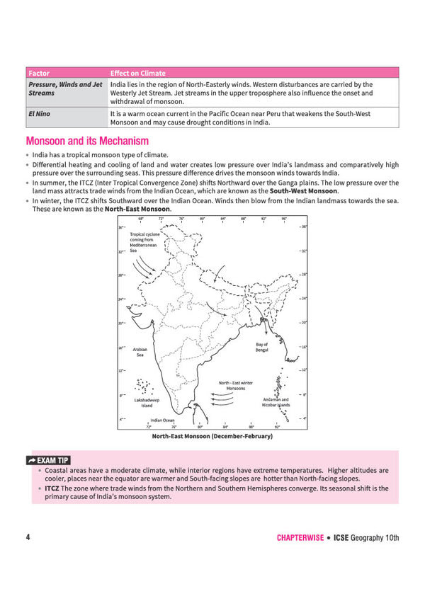 ICSE Geography Class 10th | 16 Years Chapterwise Topicwise Question Bank (2025 - 2010)