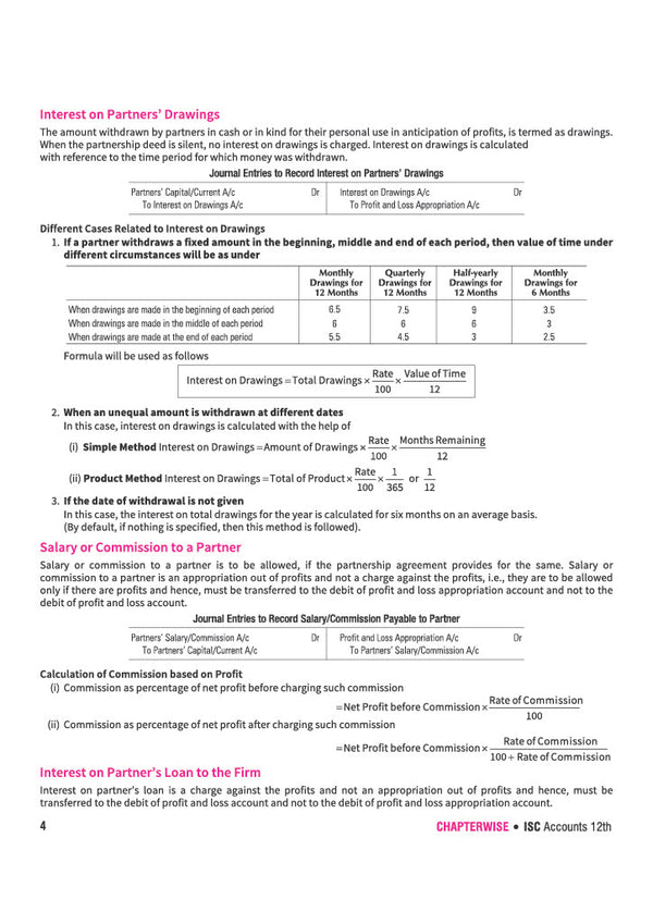 ISC Accounts Class 12 Exam | 25 Years (2025-2001) Chapterwise Question Bank | Key Idea, Concept Enhancer | 3 Sample Question Papers