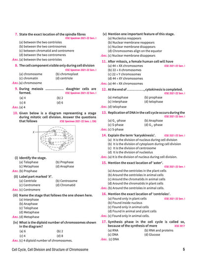 ICSE Biology Class 10 Question Bank for Exam 2027 | 26 Years Chapterwise & Topicwise PYQs (2026–2001) with Detailed Step-by-Step Answers, Examiner's Comments, Smart Tips & 3 Sample Papers