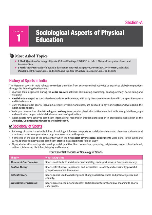 ISC Physical Eduaction Class 12th | 16 Years Chapterwise Topicwise Question Bank (2025 - 2010)