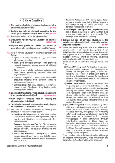 ISC Physical Education Class 12 Question Bank for Exam 2027 | 15 Years Chapterwise & Topicwise PYQs (2026–2012) with Detailed Step-by-Step Answers, Examiner's Comments, Smart Tips & 3 Sample Papers