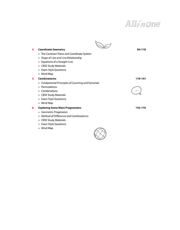 All in One Advanced Mathematics (Optional) Class 9 for CBSE Exam 2026-27 | NCERT Based Complete Theory, Practice Exercises, CBQs, A-R, Sample Papers & Mind Maps | Revised Edition as per Latest Syllabus