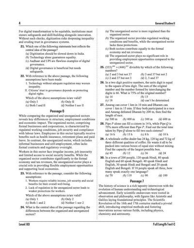 UPSC IAS Prelims 2026 – General Studies CSAT Paper 2 | Prelims Abhyaas 2.0 | 30+ Tests (26 Topical Test + 7 Sectional + 10 Full-Length) | 100 CSAT Formulae Cheatsheet for Quick Revision