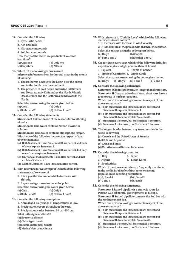 UPSC CSE IAS Pre Exam  13 Year Yearwise  - Topicwise Solved (2025 - 2013) | General Studies & CSAT | English Medium