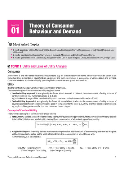ISC Economics chapterwise topicwise PYQs sample