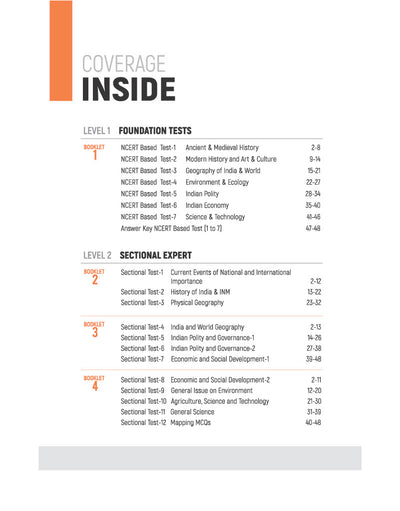 UPSC IAS Prelims 2027 General Studies (Paper I) Test Series | 30+ Tests with 7 NCERT Based Tests, 12 Sectional Tests & 10 Full-Length Mock Tests | OMR Sheets, AIR Mock Test & 100 Trending Topics