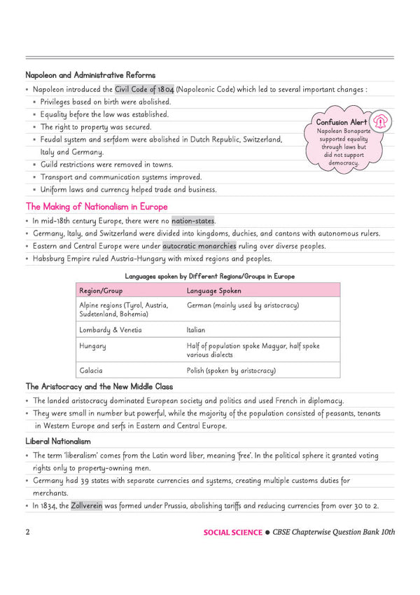 CBSE Social Science Class 10 Chapterwise Question Bank for Board Exam 2027 | 1Chapterwise PYQs with Revision Theory, Detailed Solutions, Exam Tips & Sample Papers as per Latest CBSE Syllabus & Exam Pattern