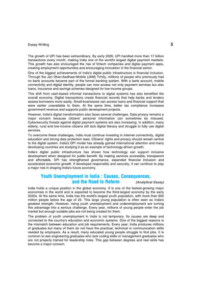 Descriptive English for SSC, Banking (SBI/IBPS), UPSC, State PCS, CAPF, RBI Grade B & Other Competitive Exams | Essay Writing (100+ Topics), Precis, Letter, Report, Email & Paragraph Writing | PYQs, Model Answers & Writing Templates