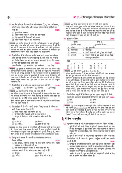 UPSC IAS Prelims chapterwise topicwise PYQs solved papers sample Hindi