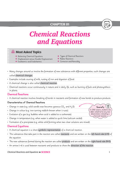 CBSE Science Class 10 Chapterwise Question Bank for Board Exam 2027 | 1Chapterwise PYQs with Revision Theory, Detailed Solutions, Exam Tips & Sample Papers as per Latest CBSE Syllabus & Exam Pattern
