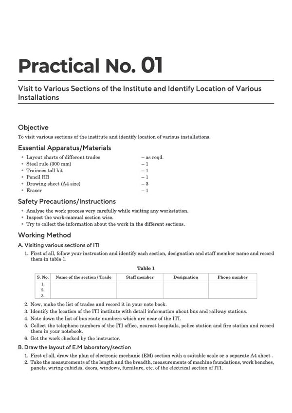 NSQF (Level 4) Electronics Mechanic & Consumer Electronics Practical | 1st & 2nd Year ITI Students | Bharat Skills CBT & NIMI Pattern Based | Completely Revised Latest Syllabus Edition