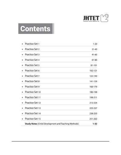 JHTET 2026 (Jharkhand Teacher Eligibility Test) | Class 1-5Primary Teacher –15 Practice Sets with OMR Sheet | Based on Latest Exam Pattern (28 March 2026)