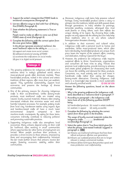 CBSEEnglish Language & Literature Class 10 Chapterwise Question Bank for Board Exam 2027 | 1Chapterwise PYQs with Revision Theory, Detailed Solutions, Exam Tips & Sample Papers as per Latest CBSE Syllabus & Exam Pattern