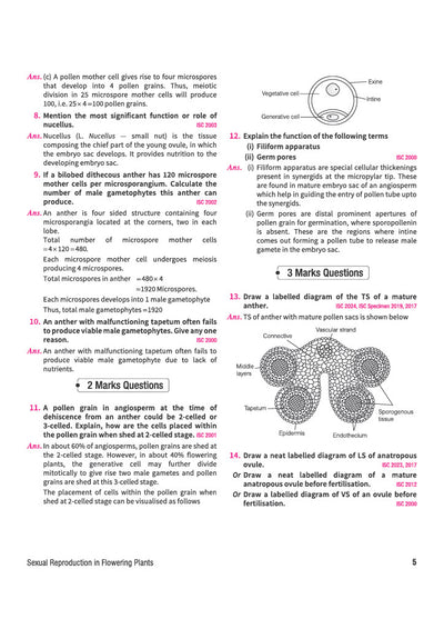 ISC Biology Class 12 Question Bank for Exam 2027 | 26 Years Chapterwise & Topicwise PYQs (2026–2001) with Detailed Step-by-Step Answers, Examiner's Comments, Smart Tips & 3 Sample Papers
