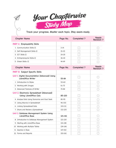 CBSEInformation Technology (Code - 402 ) Class 10 Chapterwise Question Bank for Board Exam 2027 | Chapterwise PYQs with Revision Theory, Detailed Solutions, Exam Tips & Sample Papers as per Latest CBSE Syllabus & Exam Pattern