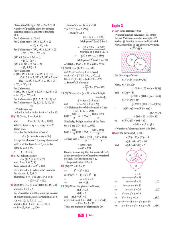 49 Years JEE Advanced (1978 - 2026) & 25 Year JEE Main (2002 - 2026) | MATHEMATICS Chapterwise, Topicwise & Levelwise PYQs Question Bank | Weightage Indicator, 3-Level Practice, High Frequency Questions & Revision Question Tagging