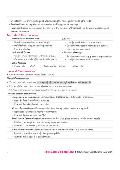 CBSEInformation Technology (Code - 402 ) Class 10 Chapterwise Question Bank for Board Exam 2027 | Chapterwise PYQs with Revision Theory, Detailed Solutions, Exam Tips & Sample Papers as per Latest CBSE Syllabus & Exam Pattern
