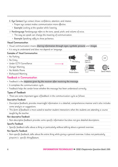 CBSEInformation Technology (Code - 402 ) Class 10 Chapterwise Question Bank for Board Exam 2027 | Chapterwise PYQs with Revision Theory, Detailed Solutions, Exam Tips & Sample Papers as per Latest CBSE Syllabus & Exam Pattern