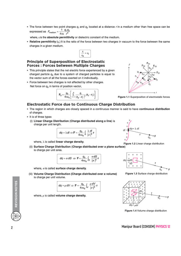 COHSEM Physics Class 12 Question Bank 2027 | 10 Years Chapterwise PYQs (2026–2016) with Revision Notes, Mind Maps, Competency-Based Questions & 5 Model Papers | Council of Higher Secondary Education Manipur