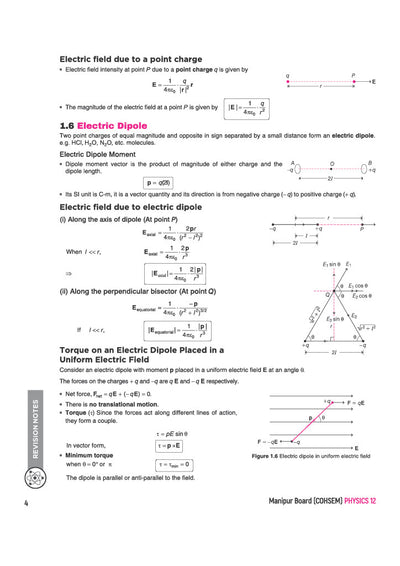 COHSEM Physics Class 12 Question Bank 2027 | 10 Years Chapterwise PYQs (2026–2016) with Revision Notes, Mind Maps, Competency-Based Questions & 5 Model Papers | Council of Higher Secondary Education Manipur