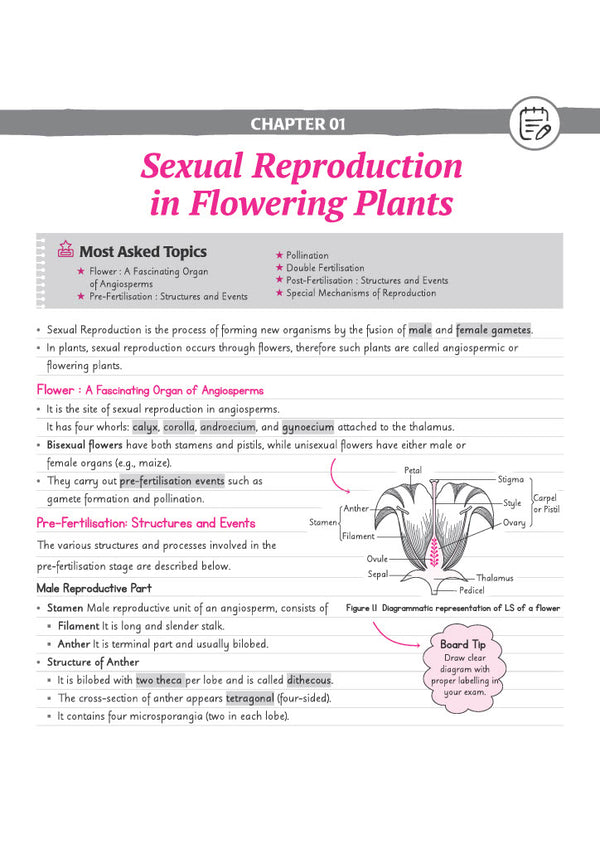 CBSE Biology Class 12 Chapterwise Question Bank for Board Exam 2027 | PYQs with Revision Theory, Detailed Solutions, Exam Tips & Sample Papers as per Latest CBSE Syllabus & Exam Pattern