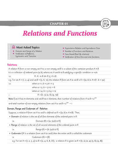 CBSE Mathematics Class 12 Chapterwise Question Bank for Board Exam 2027 | PYQs with Revision Theory, Detailed Solutions, Exam Tips & Sample Papers as per Latest CBSE Syllabus & Exam Pattern