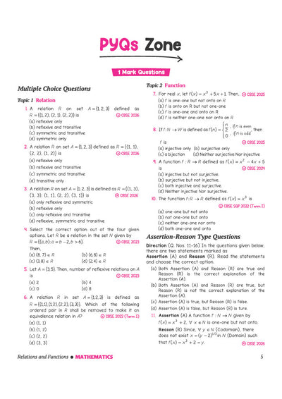 CBSE Mathematics Class 12 Chapterwise Question Bank for Board Exam 2027 | PYQs with Revision Theory, Detailed Solutions, Exam Tips & Sample Papers as per Latest CBSE Syllabus & Exam Pattern