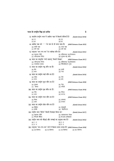 Samanya Gyan (General Knowledge) Class 6 | JNV, RMS, Sainik & Other School Entrance Exams | Chapterwise Theory, Solved Examples, Practice Questions & Previous Years’ Papers