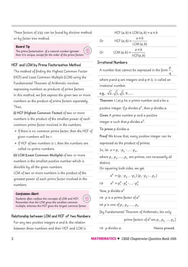CBSE Mathematics Class 10 Chapterwise Question Bank for Board Exam 2027 | 1Chapterwise PYQs with Revision Theory, Detailed Solutions, Exam Tips & Sample Papers as per Latest CBSE Syllabus & Exam Pattern
