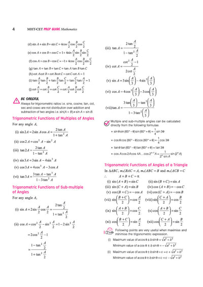 Prep Guide MHT CET Mathematics 2027 | Exam-Ready Theory, 7500+ Topicwise & Levelwise MCQs, PYQs up to 2026 | Based on Latest MHT CET Syllabus & Exam Pattern