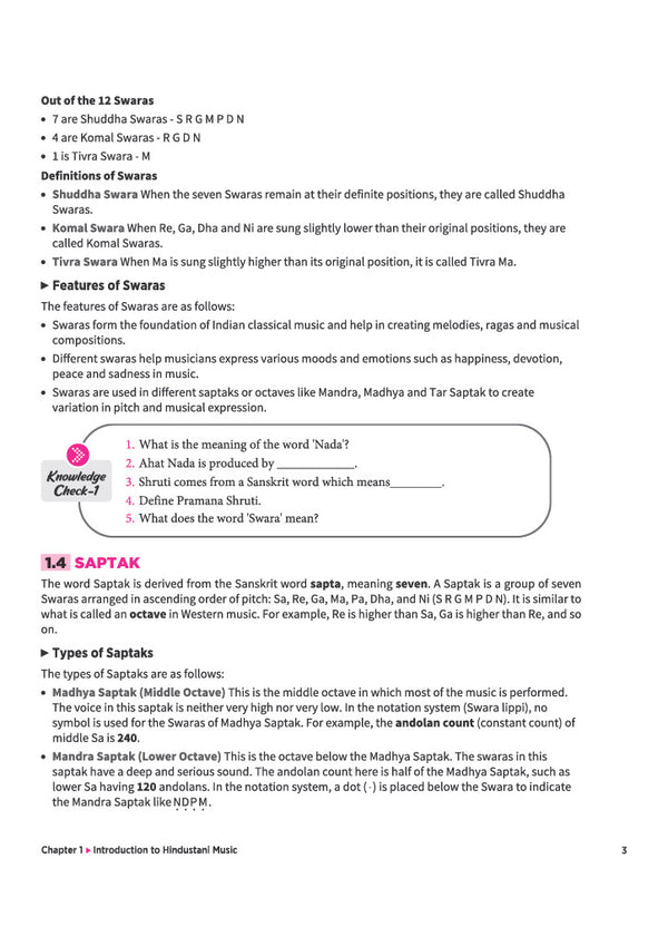 A Textbook of Hindustani Music ( Melodic Instrument & Vocal ) for CBSE Class 11 | Theory in Easy Language, Practical Work, Exam-Style Questions & Sample Question Paper | As per Latest CBSE Syllabus 2026–27