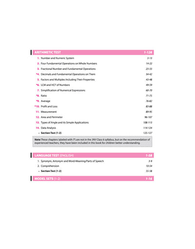 Jawahar Navodaya Vidyalaya Class 6 Exam 2027 | Complete Study Guide with 30 Days Revision Planner, Practice Questions, 2 Mock Tests & Latest Solved Paper 2026 | As per Latest Syllabus Issued on 7 July 2026 | English Medium