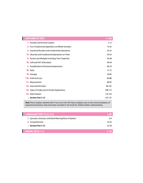 Jawahar Navodaya Vidyalaya Class 6 Exam 2027 | Complete Study Guide with 30 Days Revision Planner, Practice Questions, 2 Mock Tests & Latest Solved Paper 2026 | As per Latest Syllabus Issued on 7 July 2026 | English Medium