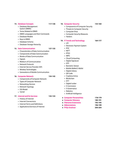 Computer Awareness | To-the-Point Notes, Exam-Style MCQs, Important Personalities, Glossary & Abbreviations | Highly Useful for SSC, Railways, Banking, DSSSB, CPCT & Other One Day Exams