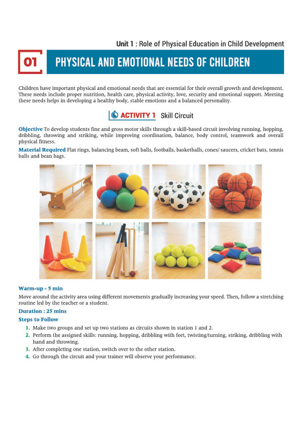 Practical Manual of Physical Activity Trainer for CBSE Class 9 | Skill Education (Subject Code 418) |  Stepwise Activities, Viva Voce Questions, Illustrative Diagrams, Project Work & Record File | As per Latest CBSE Syllabus 2026–27