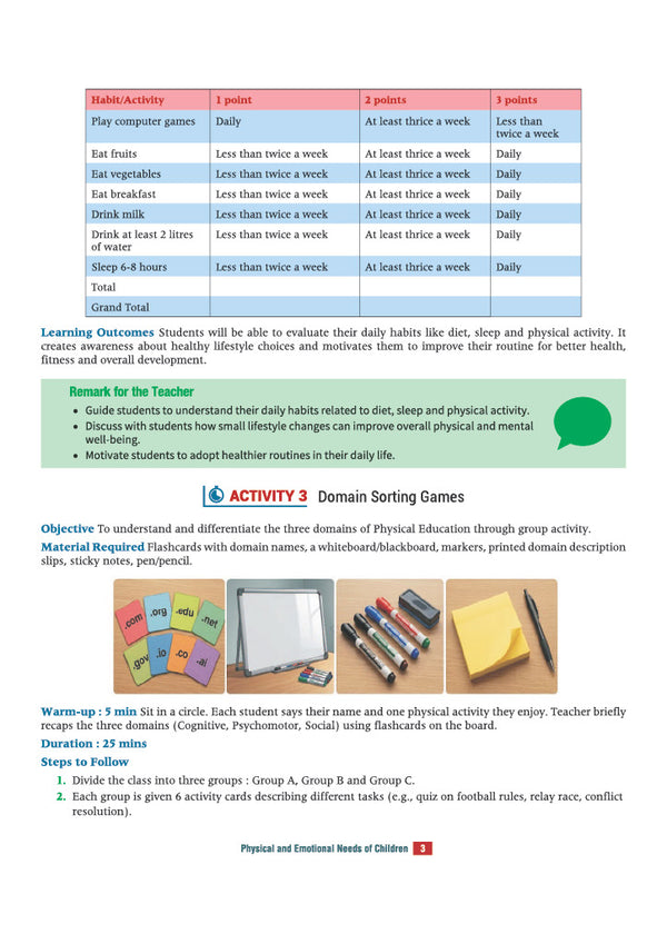 Practical Manual of Physical Activity Trainer for CBSE Class 9 | Skill Education (Subject Code 418) |  Stepwise Activities, Viva Voce Questions, Illustrative Diagrams, Project Work & Record File | As per Latest CBSE Syllabus 2026–27