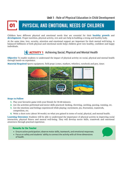 Practical Manual of Physical Activity Trainer for CBSE Class 11 | Skill Education (Subject Code 418) |Stepwise Activities, Viva Voce Questions, Illustrative Diagrams, Project Work & Record File | As per Latest CBSE Syllabus 2026–27