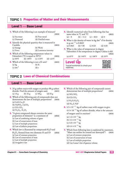 MHT CET Chemistry 2027 | Chapterwise, Topicwise & Levelwise Solved Papers | 4200+ MCQs from Last 5 Years (2026?2022 | Oregnal Questions 100+ Online Papers | Free Online Mock Tests