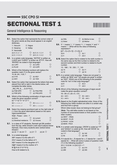 Ranker's File SSC CPO SI Exam 2026 | Delhi Police &amp; CAPF Sub Inspector | 12 Sectional Tests &amp; 15 Practice Sets | Free 5 Full-Length Online Tests &amp; 2 Solved Papers (2024 &amp; 2025) | 3500+ Practice Questions with Detailed Solutions