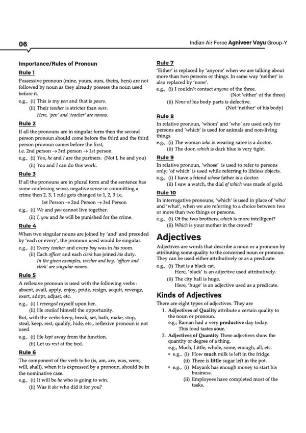 Indian Air Force Agniveer VAYU Group Y (Phase-I) Online Written Test 2027 | Other Than Science Subjects | English, Mathematics, Reasoning & General Awareness (RAGA)| Topic-wise Theory, Practice Questions, Previous Years Papers & 5 Mock Tests