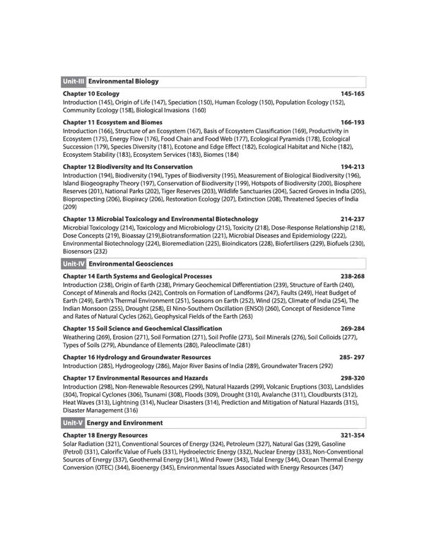 NTA UGC NET/JRF/SET Exam | Paper 2 - Environmental Science | Complete Study Guide as per Updated Syllabus | Theory Notes, Quick Revision, PYQs Last 10 Years for Practice & 3 Mock Tests