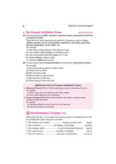 Objective General English by S.P. Bakshi | Revised Edition | Complete English Preparation for SSC, Banking, CDS, NDA, MCA, B.Ed & Competitive Exams