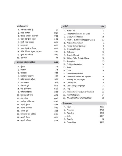 Prayas Residential Schools Class 9 Entrance Exam 2027 | Study Guide | Sectionwise Notes, Chapterwise Practice Questions & Previous Year Questions | Hindi Medium