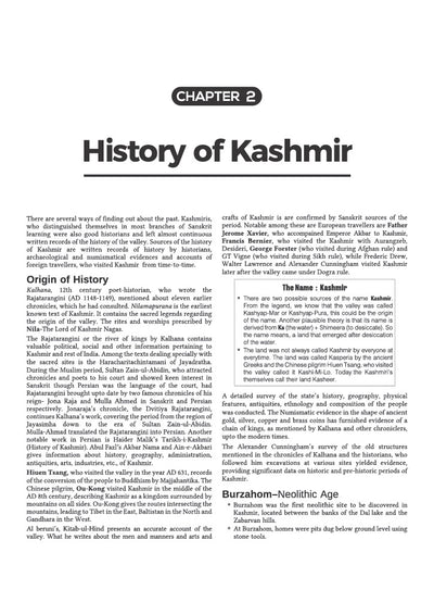 history of kashmir