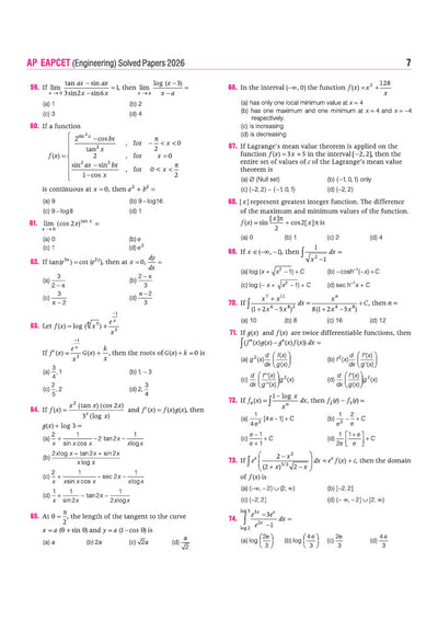 Andhra Pradesh EAPCET 2027 | 12 Years Solved Papers 2026–2015 | 82 Original Yearwise Papers | Physics, Chemistry & Maths | All 10 Online Papers of 2026 | Detailed Solutions