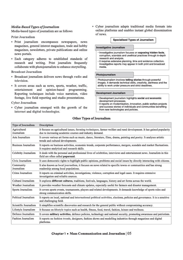 NTA UGC NET/JRF/SET Exam | Paper 2 - Mass Communication & Journalism | Complete Study Guide as per Updated Syllabus | Theory Notes, Quick Revision, PYQs Last 10 Years for Practice & 3 Mock Tests