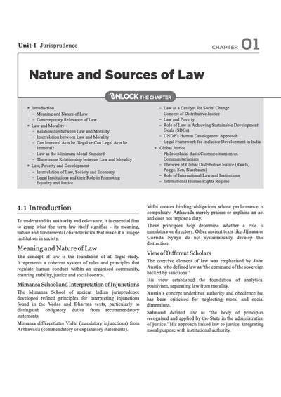 NTA UGC NET/JRF/SET Exam | Paper 2 - LAW | Complete Study Guide as per Updated Syllabus | Theory Notes, Quick Revision, PYQs Last 10 Years for Practice & 3 Mock Tests