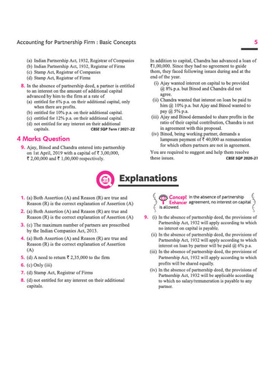 CBSE Accountancy Class 12 Chapterwise Question Bank for Board Exam 2027 | Chapterwise PYQs with Revision Theory, Detailed Solutions, Exam Tips & Sample Papers as per Latest CBSE Syllabus & Exam Pattern