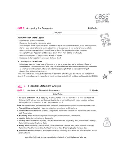 CBSE Accountancy Class 12 Chapterwise Question Bank for Board Exam 2027 | Chapterwise PYQs with Revision Theory, Detailed Solutions, Exam Tips & Sample Papers as per Latest CBSE Syllabus & Exam Pattern